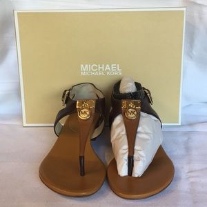 Michael Kors Shoes - Michael Kors Hamilton T-Strap in Walnut Michael Kors Shoes - Michael Kors Hamilton T-Strap in Walnut